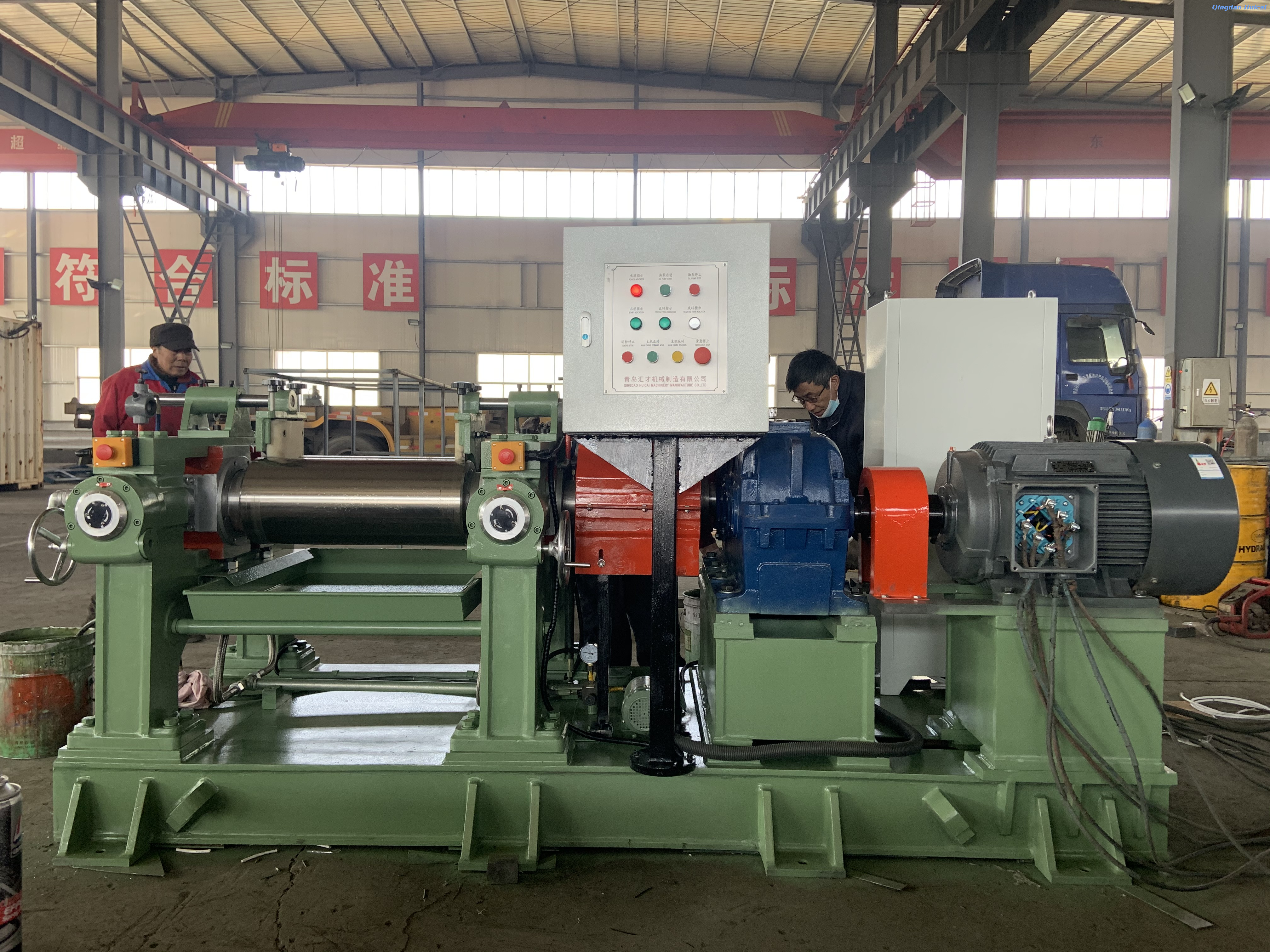 2021 Machine en caoutchouc de moulin de mélange de deux petits pains de rendement élevé pour la production en caoutchouc