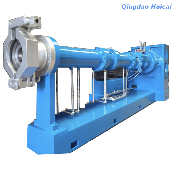 Extrudeuse automatique en caoutchouc d'alimentation à froid pour la tête de rouleau en caoutchouc